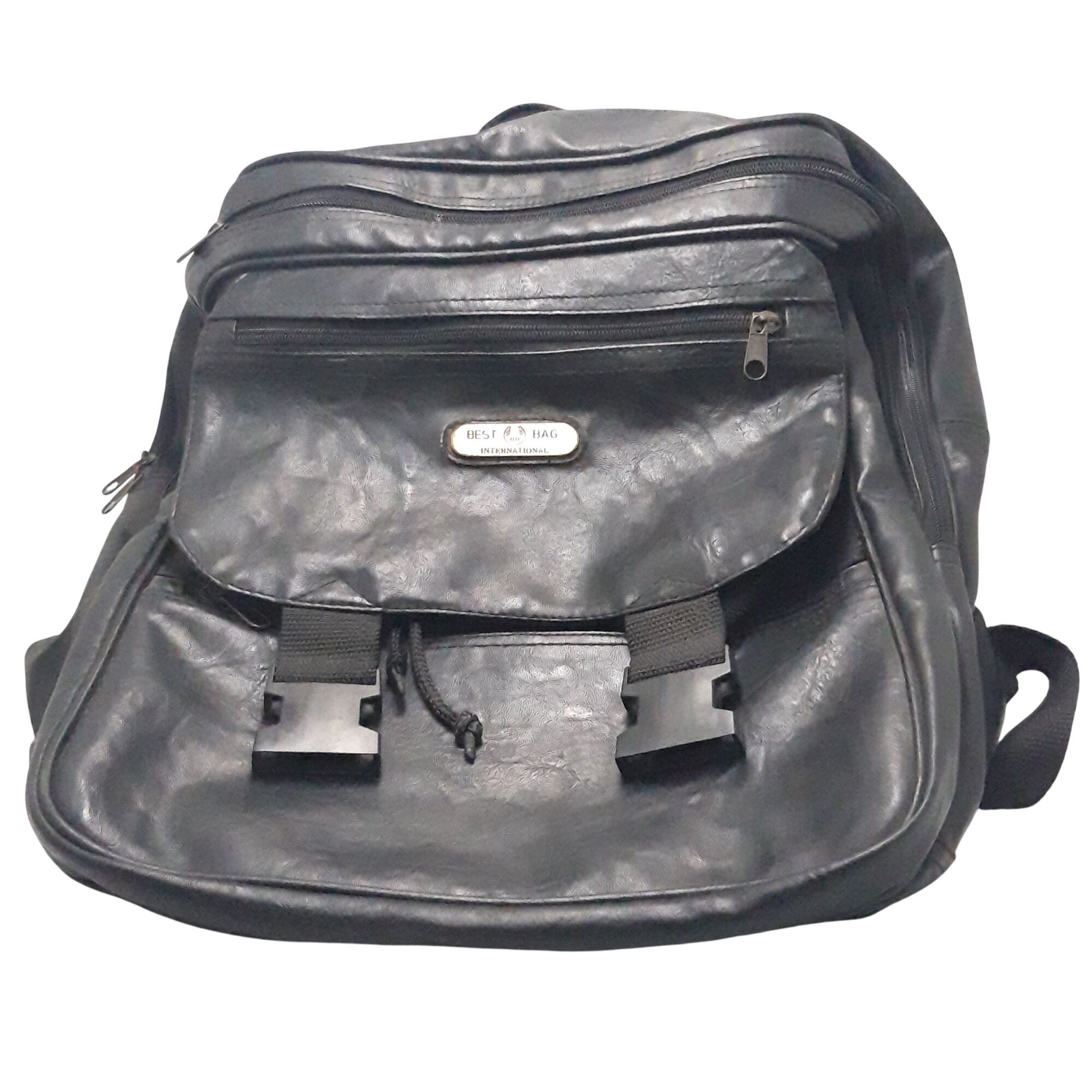 Acheter Sac à dos Best B Bag International en cuir noir Bon état - 23,00 € Sac à dos Best B Bag International en cuir noir Bon état reconditionné disponible sur Label Emmaüs