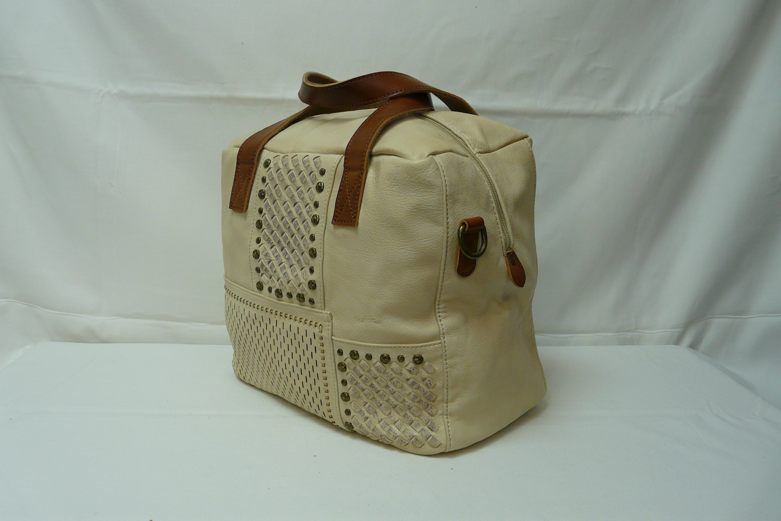 Voir photo 3 de Sac à main effet tissé - Mandoline Sac à main effet tissé - Mandoline Bon état reconditionné photo 3