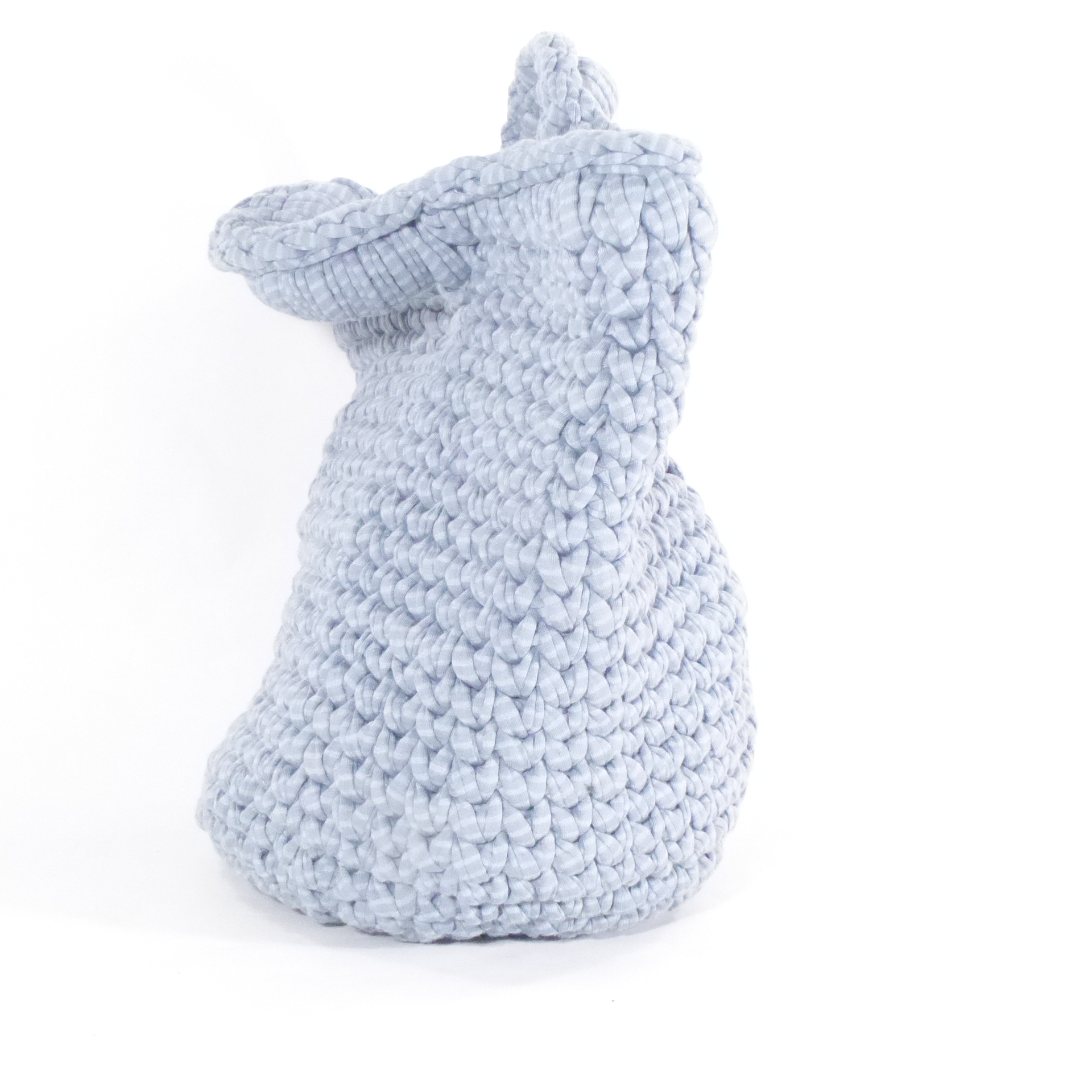 Voir photo 3 de Sac à main en crochet - Bleu pastel Sac à main en crochet - Bleu pastel Bon état reconditionné photo 3