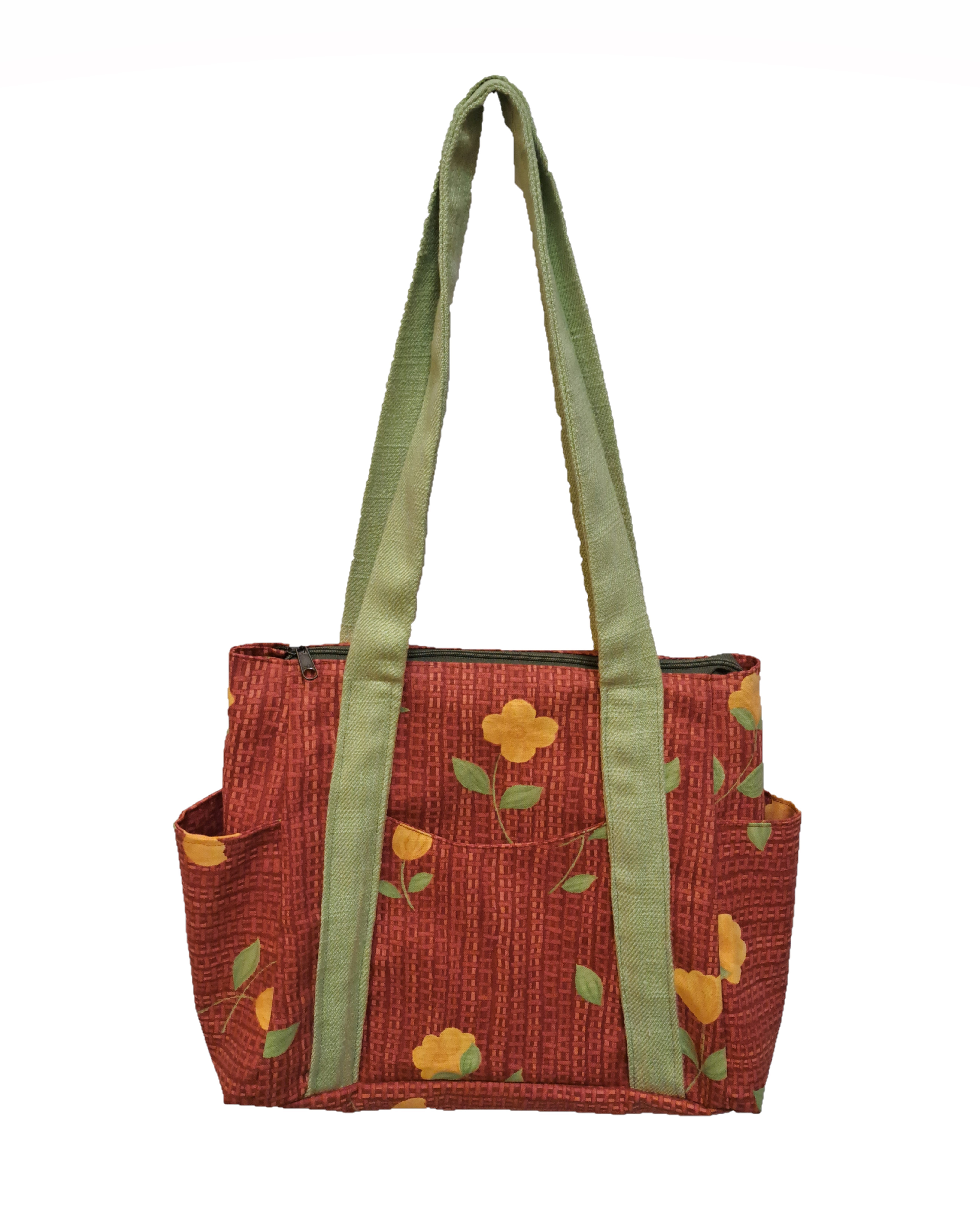 Voir photo 2 de Sac à main et chapeau - 100% matières recyclées - Etoffe Meuse Sac à main et chapeau - 100% matières recyclées - Etoffe Meuse Parfait état reconditionné photo 2