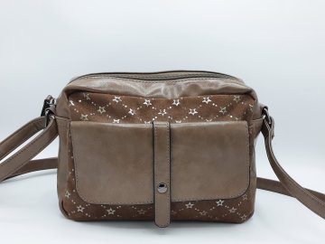 Sac à main marron étoile Inès Delaure de seconde main Parfait état - 15,00 € Sac à main marron étoile Inès Delaure de seconde main Parfait état N/A reconditionné disponible sur Claquettes Market