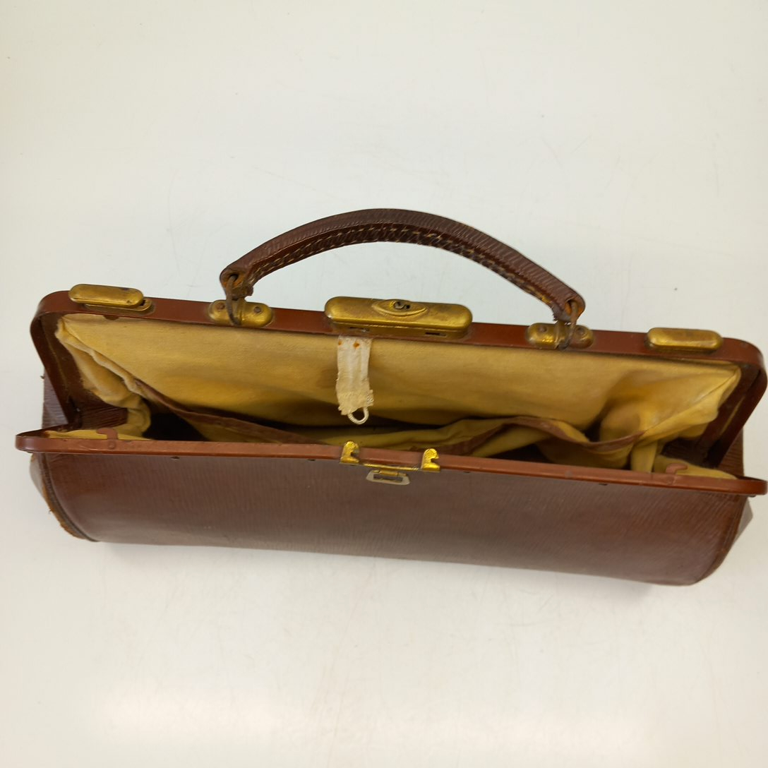 Voir photo 7 de Sac Ancien en Cuir Style Médecin Sac Ancien en Cuir Style Médecin État correct reconditionné photo 7