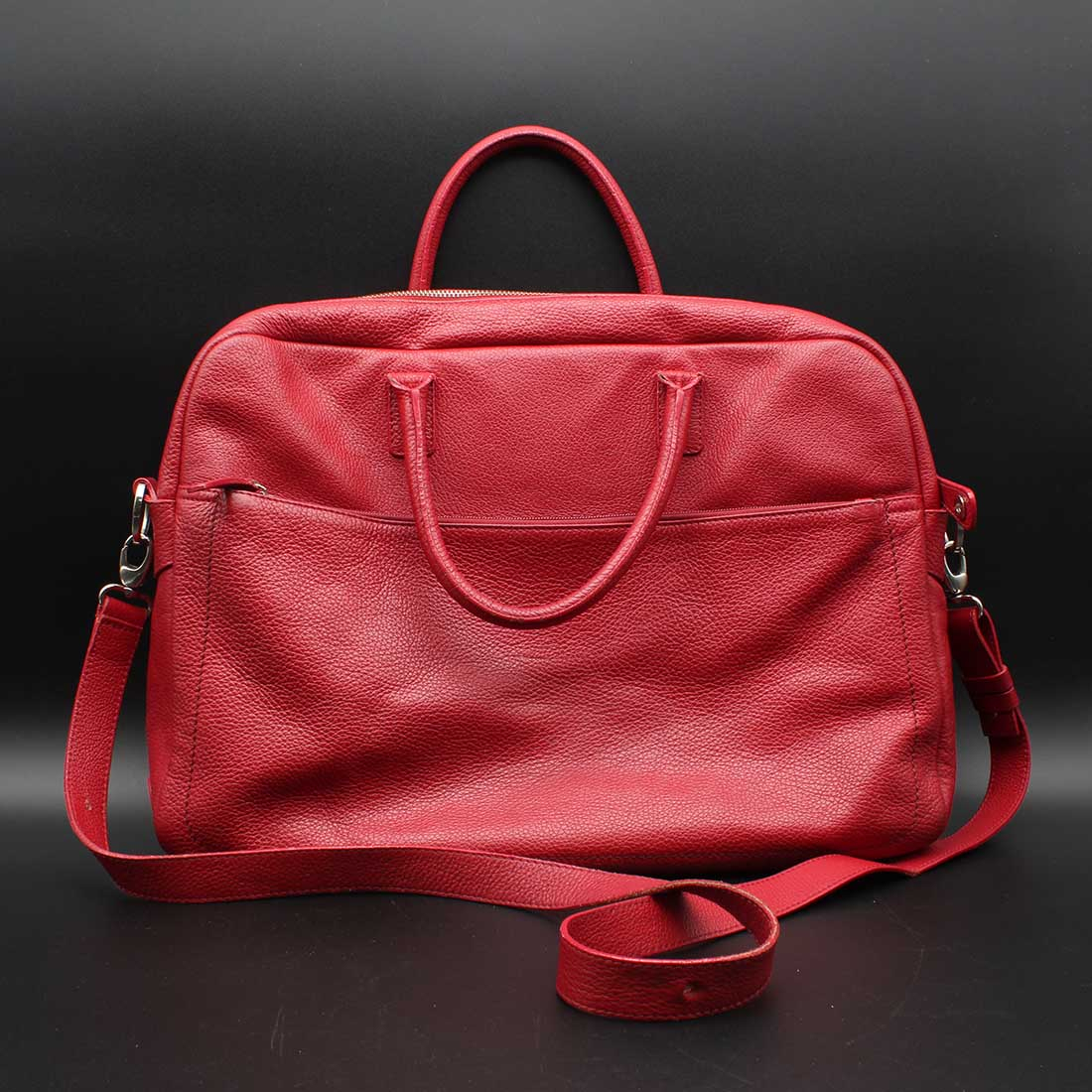 Voir photo 3 de Sac Lamarthe pour ordinateur femme cuir rouge Sac Lamarthe pour ordinateur femme cuir rouge Bon état reconditionné photo 3