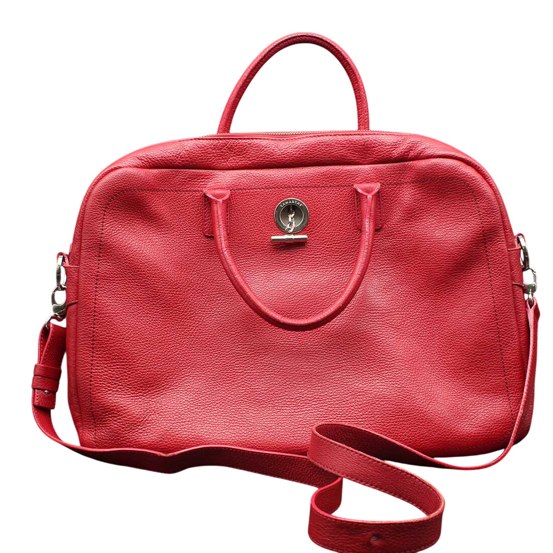 Acheter Sac Lamarthe pour ordinateur femme cuir rouge Bon état - 55,00 € Sac Lamarthe pour ordinateur femme cuir rouge Bon état reconditionné disponible sur Label Emmaüs
