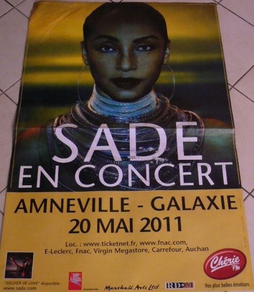 Sade - 80x120 cm - AFFICHE / POSTER État correct reconditionné disponible sur Fnac