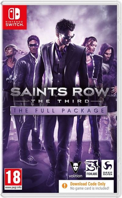 Saints Row : The Third Le Gros Paquet Edition Complete Code in a box Nintendo Switch État correct reconditionné disponible sur Fnac