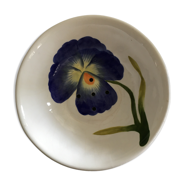 Saladier égouttoir décor iris Bon état - alternatives disponibles sur Dero Saladier égouttoir décor iris Bon état reconditionné (offre indisponible)