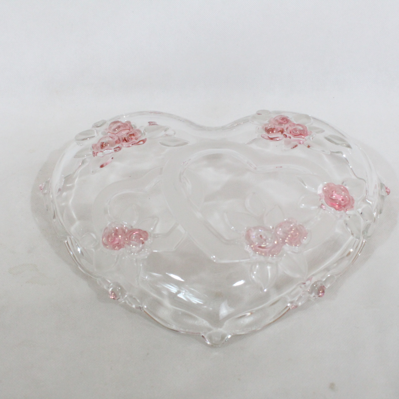 Voir photo 2 de Saladier en forme de cœur en cristal Mikasa Saladier en forme de cœur en cristal Mikasa Parfait état reconditionné photo 2