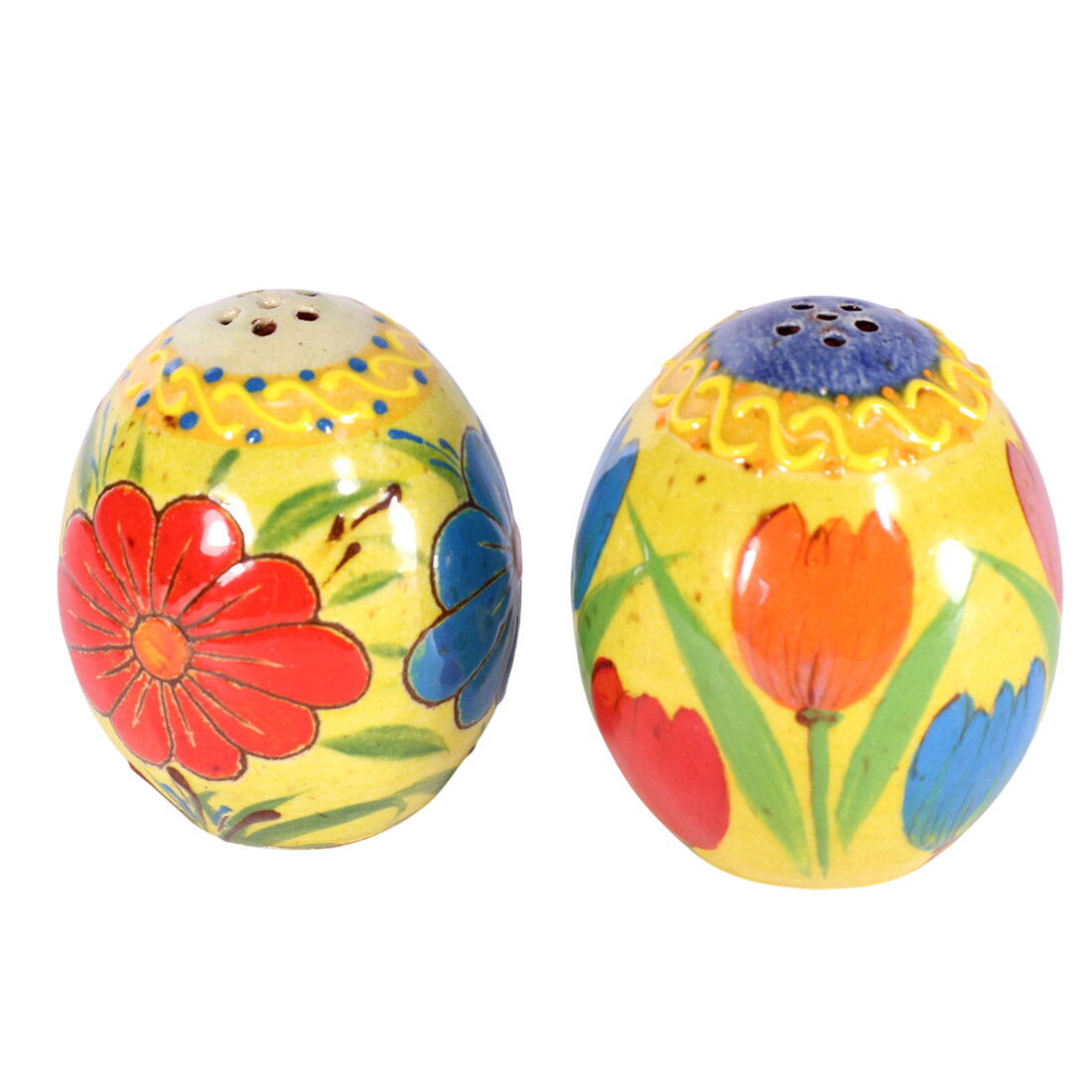 Acheter Salière poivrière en terre cuite émaillée Bon état - 16,00 € Salière poivrière en terre cuite émaillée Bon état reconditionné disponible sur Label Emmaüs