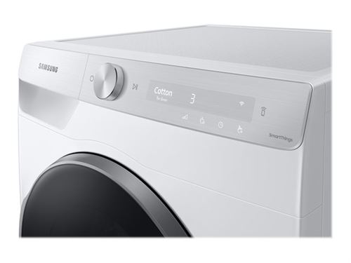 Samsung DV90T8240SH - Sèche-linge - WiFi - largeur : 60 cm - profondeur : 66 cm - hauteur : 85 cm - chargement frontal - blanc État correct Samsung reconditionné disponible sur Fnac