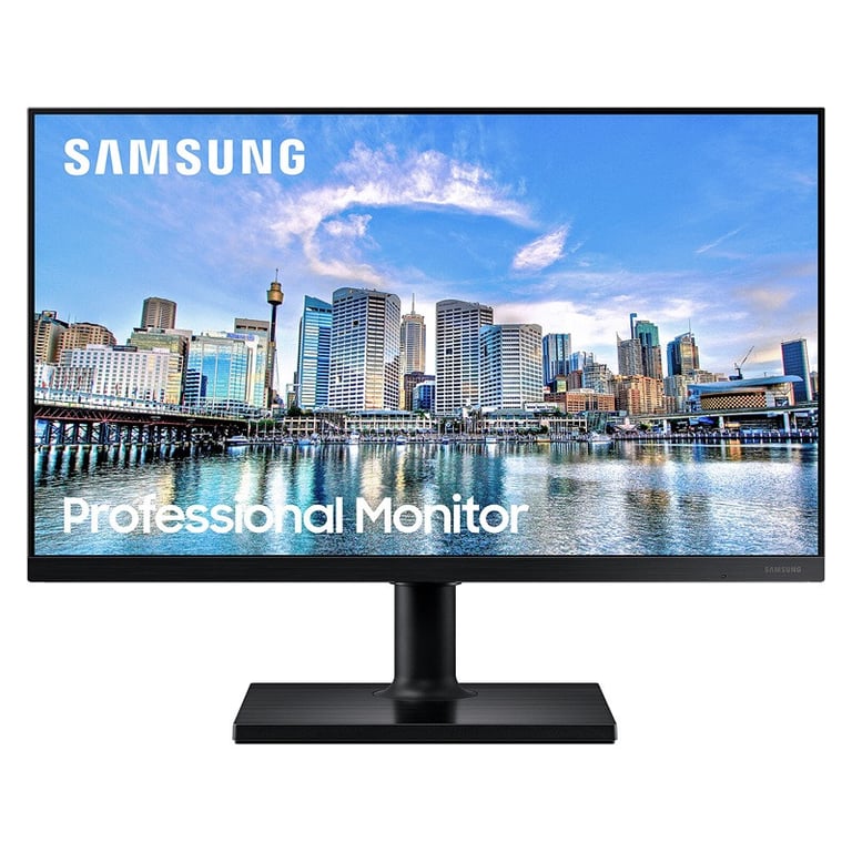 SAMSUNG - ecran samsung 24  (61cm), 1920 x 1080 full hd, format 16:9, frequence 75hz, 5ms, rotatif, inclinable, pivotant Noir - Très bon état Très bon état Samsung reconditionné disponible sur Pixmania