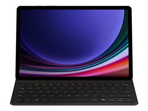 Samsung EF-DX720 - Clavier et étui (couverture de livre) - clé AI fine - sans fil - POGO pin, Bluetooth - QWERTZ - noir clavier, noir étui - pour Galaxy Tab S9, Tab S9 FE État correct N/A reconditionné disponible sur Fnac