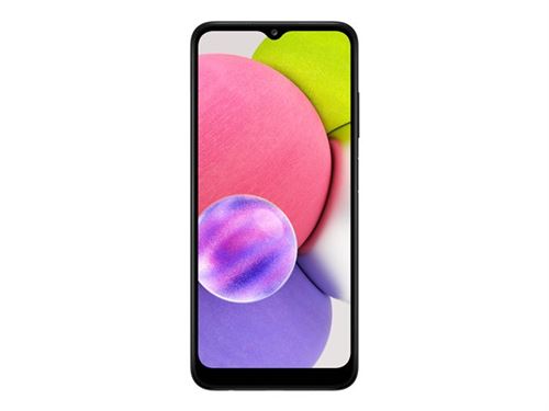 Samsung Galaxy A03s - 4G smartphone - double SIM - RAM 3 Go / Mémoire interne 32 Go - microSD slot - Écran LCD - 6.5" - 1600 x 720 pixels - 3 x caméras arrière 13 MP, 2 MP, 2 MP - front camera 5 MP - noir État correct Samsung reconditionné disponible sur Fnac | Dero