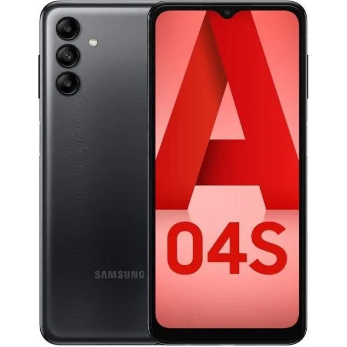 SAMSUNG Galaxy A04S 32Go 4G Noir - Reconditionné - Etat correct refurbished - 128,05 € SAMSUNG Galaxy A04S 32Go 4G Noir - Reconditionné - Etat correct refurbished reconditionné disponible sur Cdiscount Seconde Vie