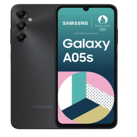 Samsung Galaxy A05s 64 Go Noir Bon état reconditionné disponible sur Certideal