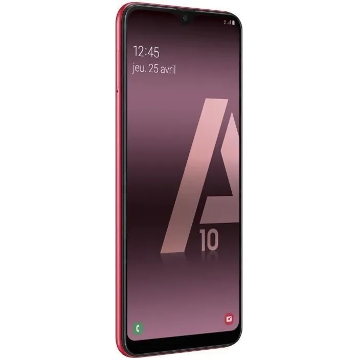 SAMSUNG Galaxy A10 32 go Rouge - Double sim - Reconditionné - Très bon état refurbished - 74,99 € SAMSUNG Galaxy A10 32 go Rouge - Double sim - Reconditionné - Très bon état refurbished reconditionné disponible sur Cdiscount Seconde Vie