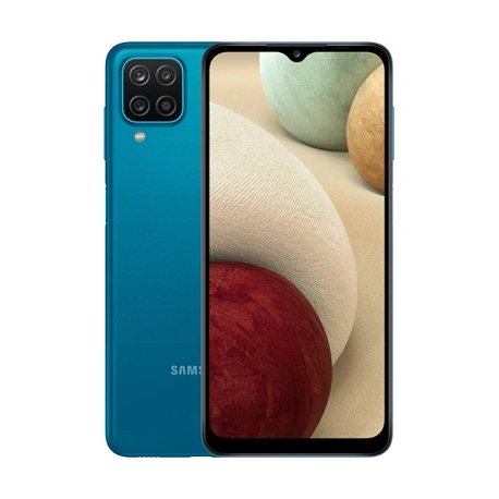 Samsung Galaxy A12 64 Go Bleu Bon état reconditionné disponible sur Certideal
