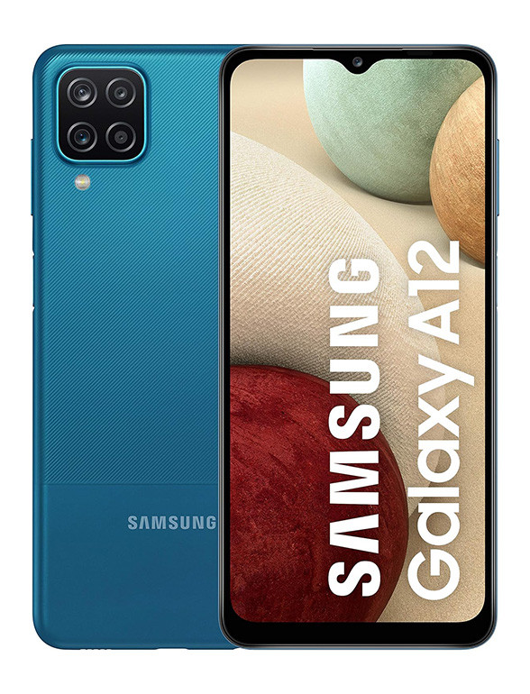 Voir photo 2 de Samsung Galaxy A12 - 64 Go - Très bon état - Bleu - Batterie testée Samsung Galaxy A12 - 64 Go - Très bon état - Bleu - Batterie testée bon état reconditionné photo 2