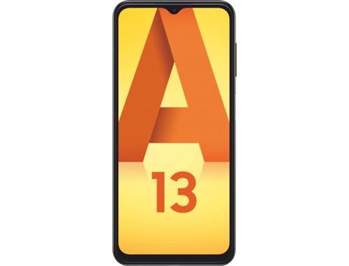 Samsung Galaxy A13 - 4G smartphone - double SIM - RAM 4 Go / Mémoire interne 64 Go - microSD slot - Écran LCD - 6.6" - 2408 x 1080 pixels - 4x caméras arrière 50 MP, 5 MP, 2 MP, 2 MP - front camera 8 MP - noir État correct reconditionné disponible sur Fnac