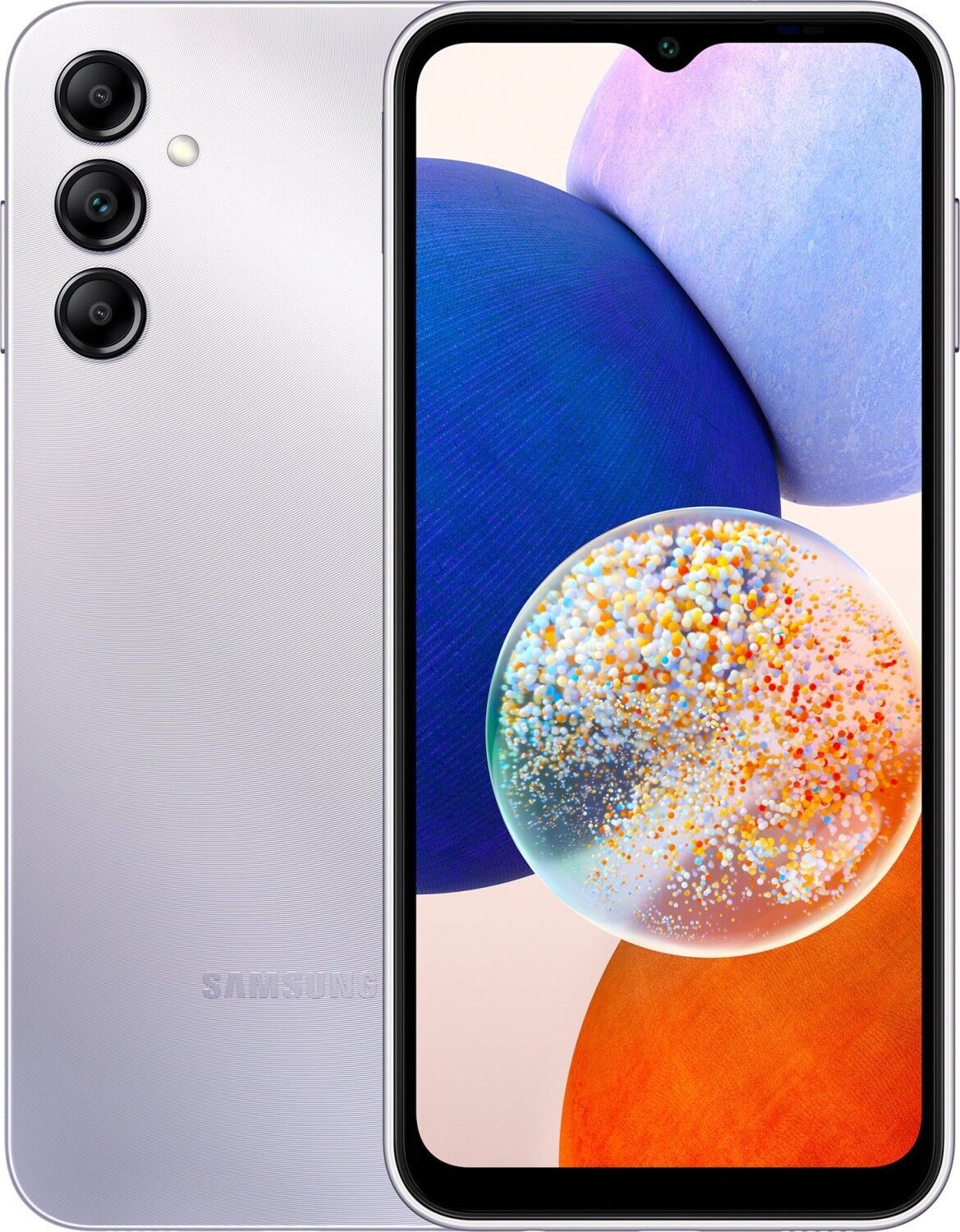 Samsung Galaxy A14 5G 4 GB 128 GB Dual-SIM argent Très bon état Samsung reconditionné disponible sur Refurbed