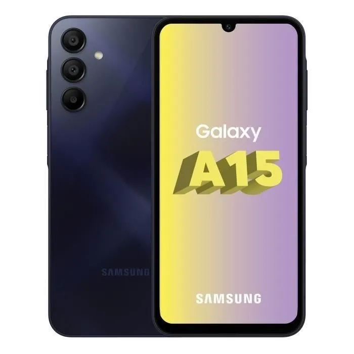 SAMSUNG Galaxy A15 5G Smartphone 128Go Bleu nuit (2024) - Reconditionné - Excellent état Reconditionné - 195,90 € SAMSUNG Galaxy A15 5G Smartphone 128Go Bleu nuit (2024) - Reconditionné - Excellent état Reconditionné Samsung reconditionné disponible sur Cdiscount Seconde Vie
