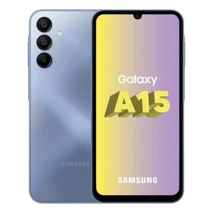 SAMSUNG Galaxy A15 Smartphone 128Go Bleu (2024) - Reconditionné - Très bon état Reconditionné - 161,90 € SAMSUNG Galaxy A15 Smartphone 128Go Bleu (2024) - Reconditionné - Très bon état Reconditionné Samsung reconditionné disponible sur Cdiscount Seconde Vie