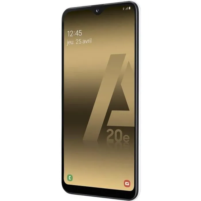 SAMSUNG Galaxy A20e 32 go Blanc - Double sim - Reconditionné - Etat correct refurbished - 88,99 € SAMSUNG Galaxy A20e 32 go Blanc - Double sim - Reconditionné - Etat correct refurbished reconditionné disponible sur Cdiscount Seconde Vie
