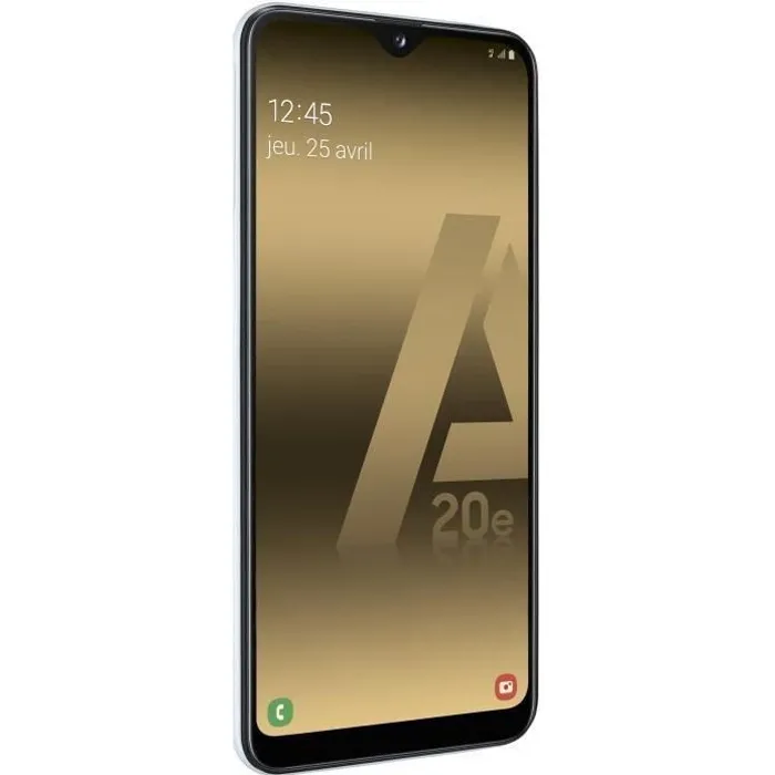 Samsung Galaxy A20e 32 go Blanc - Double sim - Reconditionné - Très bon état refurbished - 88,99 € Samsung Galaxy A20e 32 go Blanc - Double sim - Reconditionné - Très bon état refurbished reconditionné disponible sur Cdiscount Seconde Vie