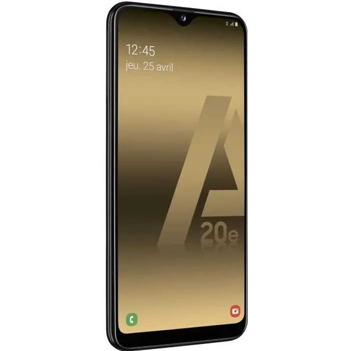 SAMSUNG Galaxy A20e 32 go Noir - Double sim - Reconditionné - Très bon état refurbished - 87,61 € SAMSUNG Galaxy A20e 32 go Noir - Double sim - Reconditionné - Très bon état refurbished reconditionné disponible sur Cdiscount Seconde Vie