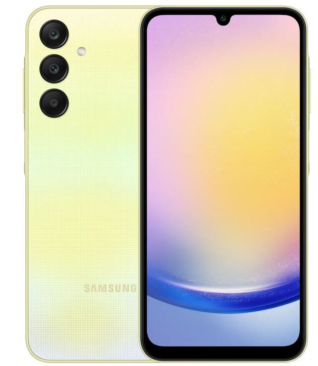 Samsung Galaxy A25 5G 8 GB 256 GB Dual-SIM jaune Bon état Samsung reconditionné disponible sur Refurbed