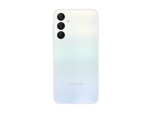 Samsung Galaxy A25 - 5G smartphone - double SIM - RAM 6 Go / Mémoire interne 128 Go - microSD slot - écran OLED - 6.5" - 2340 x 1080 pixels (120 Hz) - 3 x caméras arrière 50 MP, 8 MP, 2 MP - front camera 13 MP - bleu clair État correct reconditionné disponible sur Fnac