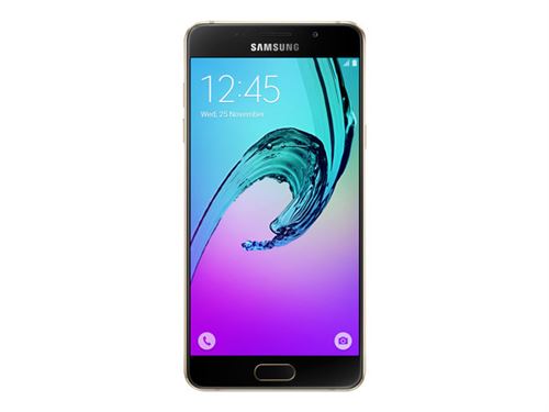 Samsung Galaxy A3 (2016) - 4G smartphone - RAM 1.5 Go / Mémoire interne 16 Go - microSD slot - écran OLED - 4.7" - 1280 x 720 pixels - rear camera 13 MP - front camera 5 MP - or État correct Samsung reconditionné disponible sur Fnac