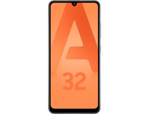 Samsung Galaxy A32 - 4G smartphone - double SIM - RAM 4 Go / Mémoire interne 128 Go - microSD slot - OLED display - 6.4" - 2400 x 1080 pixels - 4x caméras arrière 64 MP, 8 MP, 5 MP, 5 MP - front camera 20 MP - noir génial État correct N/A reconditionné disponible sur Fnac