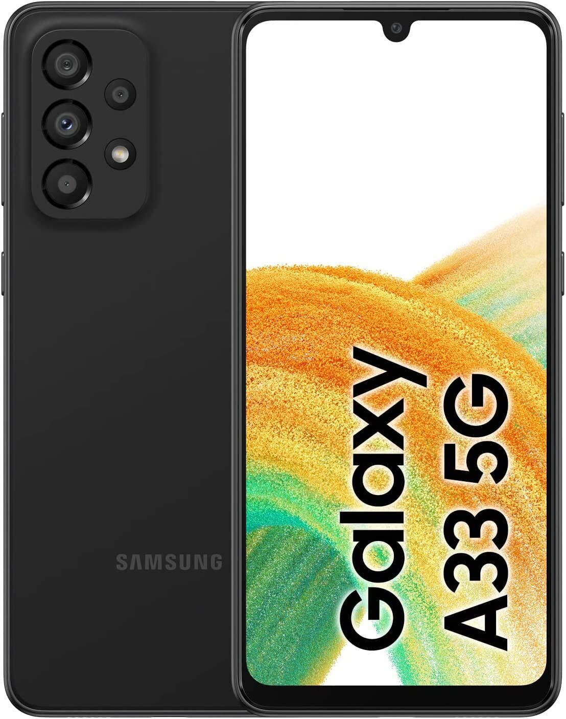 Samsung Galaxy A33 5G 6 GB 128 GB Dual-SIM noir Très bon état Samsung reconditionné disponible sur Refurbed | Dero