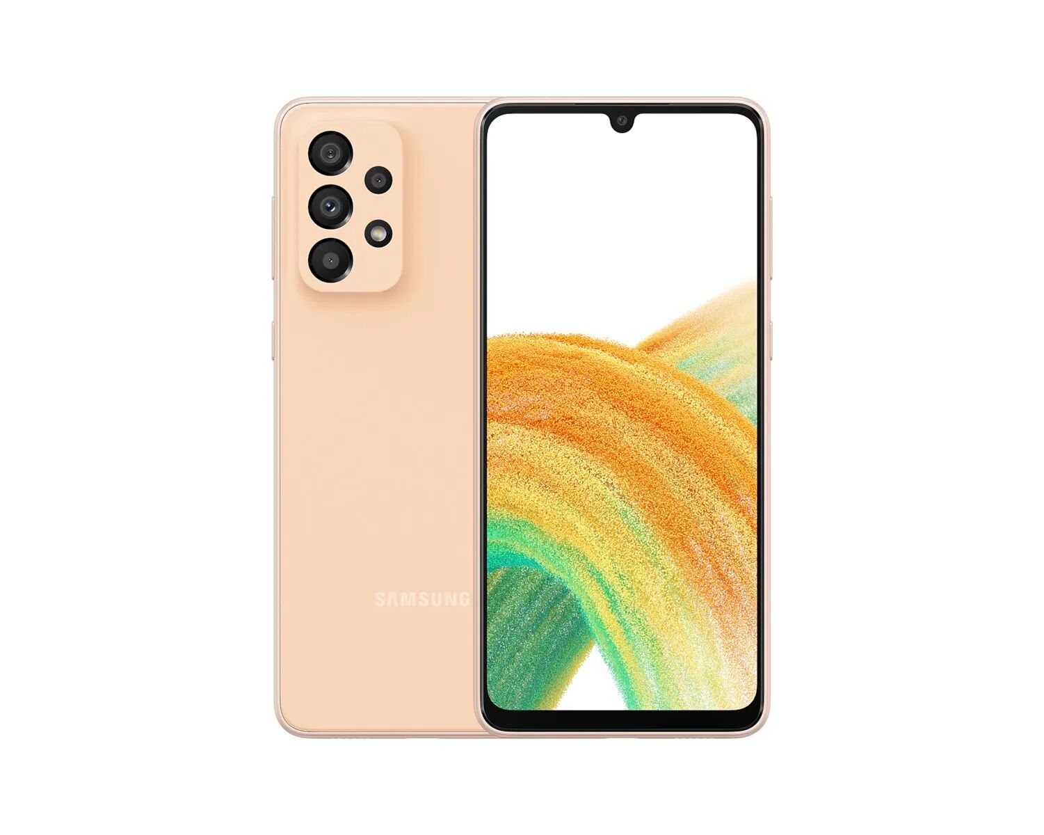 Samsung Galaxy A33 5G 6 GB 128 GB Dual-SIM orange Parfait état Samsung reconditionné disponible sur Refurbed | Dero