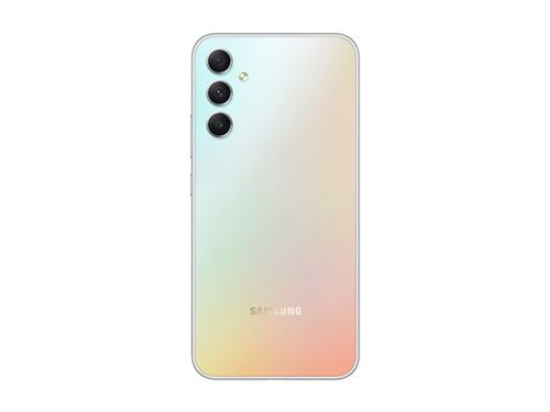 Samsung Galaxy A34 5G - 5G smartphone - double SIM - RAM 6 Go / Mémoire interne 128 Go - microSD slot - OLED display - 6.6" - 2340 x 1080 pixels (120 Hz) - 3 x caméras arrière 48 MP, 8 MP, 5 MP - front camera 13 MP - argent magnifique État correct - 264,77 € Samsung Galaxy A34 5G - 5G smartphone - double SIM - RAM 6 Go / Mémoire interne 128 Go - microSD slot - OLED display - 6.6" - 2340 x 1080 pixels (120 Hz) - 3 x caméras arrière 48 MP, 8 MP, 5 MP - front camera 13 MP - argent magnifique État correct N/A reconditionné disponible sur Fnac