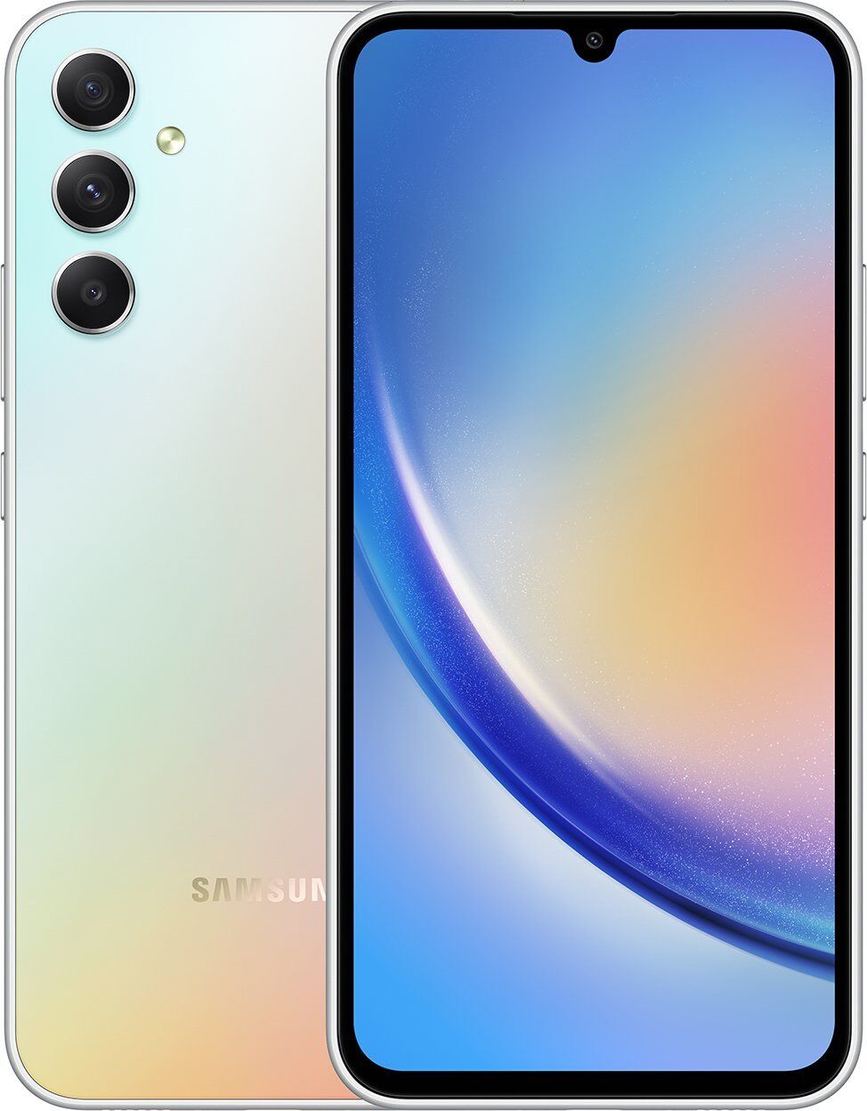 Samsung Galaxy A34 8 GB 256 GB Dual-SIM Awesome Silver Très bon état Samsung reconditionné disponible sur Refurbed | Dero