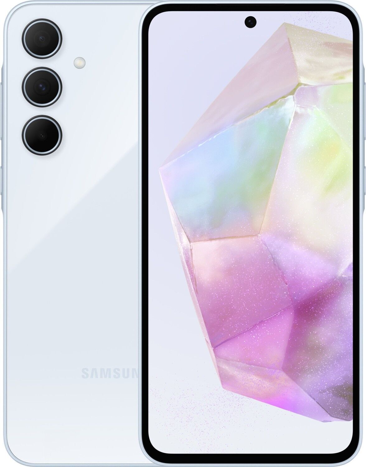 Samsung Galaxy A35 5G 8 GB 256 GB Dual-SIM Awesome Iceblue Bon état Samsung reconditionné disponible sur Refurbed