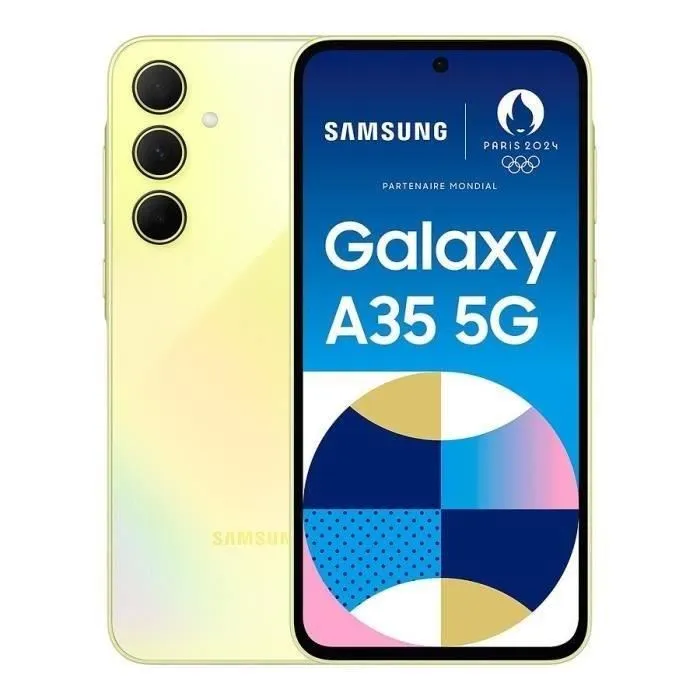 Acheter SAMSUNG Galaxy A35 5G Smartphone 128Go Lime - (2024) - Reconditionné - Etat correct Reconditionné - 228,00 € SAMSUNG Galaxy A35 5G Smartphone 128Go Lime - (2024) - Reconditionné - Etat correct Reconditionné Samsung reconditionné disponible sur Cdiscount Seconde Vie