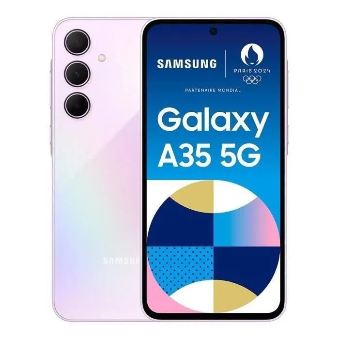 Acheter Samsung Galaxy A35 Smartphone 128 Go 5G Lilas (2024) - Reconditionné - Très bon état Reconditionné - 239,00 € Samsung Galaxy A35 Smartphone 128 Go 5G Lilas (2024) - Reconditionné - Très bon état Reconditionné Samsung reconditionné disponible sur Cdiscount Seconde Vie