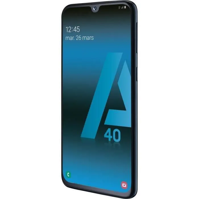 SAMSUNG Galaxy A40 64 go Noir - Double sim - Reconditionné - Excellent état Reconditionné - 121,00 € SAMSUNG Galaxy A40 64 go Noir - Double sim - Reconditionné - Excellent état Reconditionné Samsung reconditionné disponible sur Cdiscount Seconde Vie | Dero