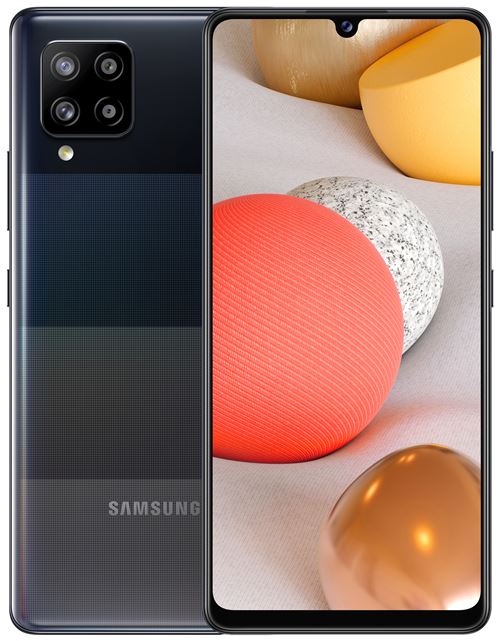 Samsung Galaxy A42 5G - 5G smartphone - double SIM - RAM 4 Go / Mémoire interne 128 Go - microSD slot - écran OLED - 6.6" - 1600 x 720 pixels - 4x caméras arrière 48 MP, 8 MP, 5 MP, 5 MP - front camera 20 MP - prisme point noir État correct reconditionné disponible sur Fnac
