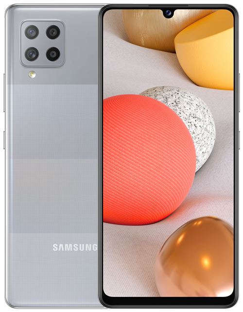 Acheter Samsung Galaxy A42 5G - 5G smartphone - double SIM - RAM 4 Go / Mémoire interne 128 Go - microSD slot - écran OEL - 6.6"" - 1600 x 720 pixels - 4x caméras arrière 48 MP, 8 MP, 5 MP, 5 MP - front camera 20 MP - point prisme gris État correct - 212,58 € Samsung Galaxy A42 5G - 5G smartphone - double SIM - RAM 4 Go / Mémoire interne 128 Go - microSD slot - écran OEL - 6.6"" - 1600 x 720 pixels - 4x caméras arrière 48 MP, 8 MP, 5 MP, 5 MP - front camera 20 MP - point prisme gris État correct Samsung reconditionné disponible sur Fnac