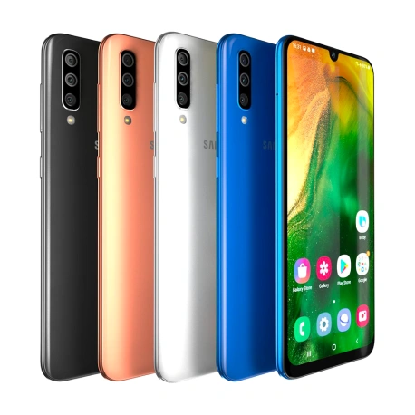 Samsung Galaxy A50 128 Go Dur à Cuire (Couleur selon disponibilité) Bon état reconditionné disponible sur Certideal | Dero