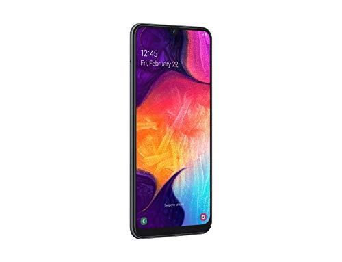 Samsung Galaxy A50 - 4G smartphone - double SIM - RAM 4 Go / Mémoire interne 128 Go - microSD slot - écran OEL - 6.4"" - 2340 x 1080 pixels - 3 x caméras arrière 25 MP, 5 MP, 8 MP - front camera 25 MP - bleu État correct Samsung reconditionné disponible sur Fnac