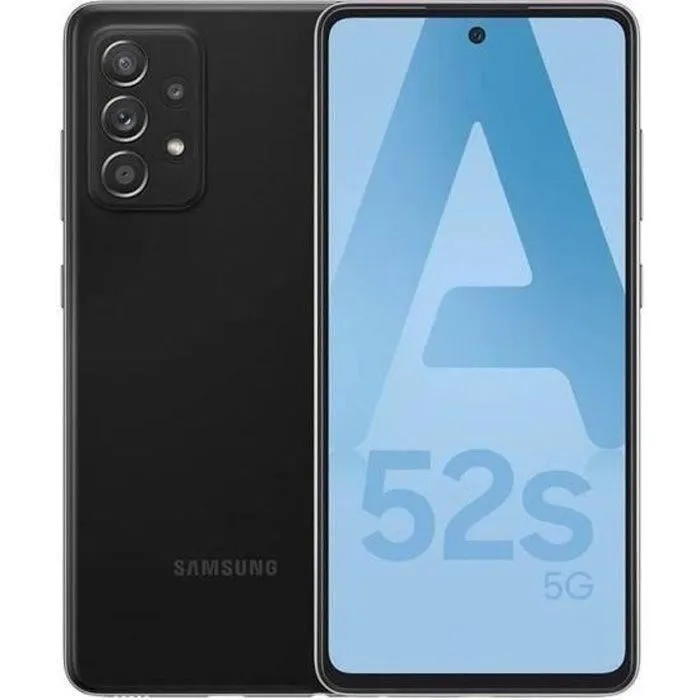 SAMSUNG Galaxy A52s 128Go 5G Noir - Reconditionné - Très bon état Reconditionné - 165,00 € SAMSUNG Galaxy A52s 128Go 5G Noir - Reconditionné - Très bon état Reconditionné Samsung reconditionné disponible sur Cdiscount Seconde Vie