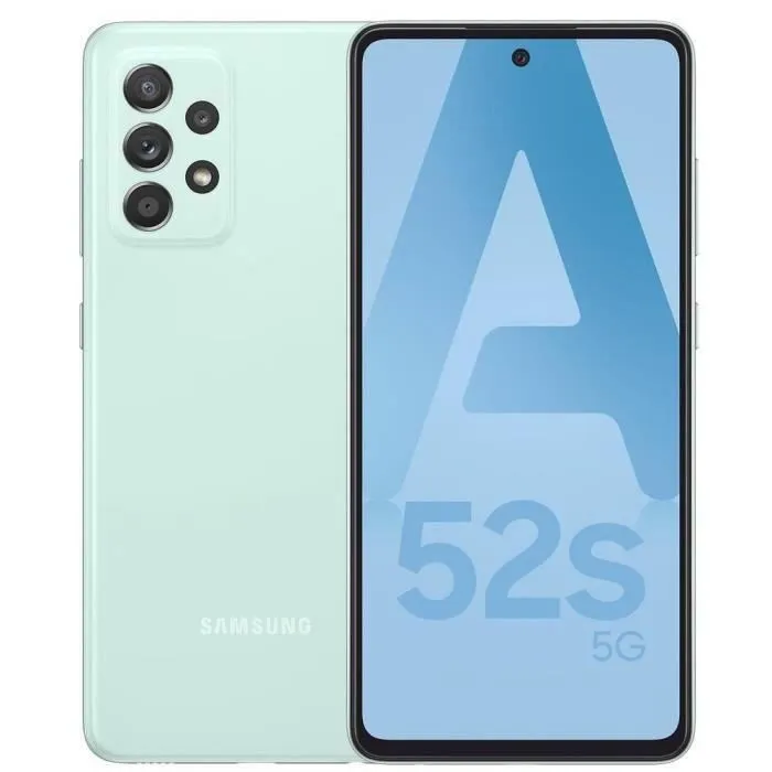 SAMSUNG Galaxy A52s 128Go 5G Vert (2021) - Reconditionné - Très bon état Reconditionné - 194,64 € SAMSUNG Galaxy A52s 128Go 5G Vert (2021) - Reconditionné - Très bon état Reconditionné Samsung reconditionné disponible sur Cdiscount Seconde Vie
