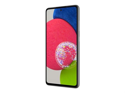 Samsung Galaxy A52s 5G - 5G smartphone - double SIM - RAM 6 Go / Mémoire interne 128 Go - microSD slot - OLED display - 6.5" - 2400 x 1080 pixels - 4x caméras arrière 64 MP, 12 MP, 5 MP, 5 MP - front camera 32 MP - noir génial État correct N/A reconditionné disponible sur Fnac