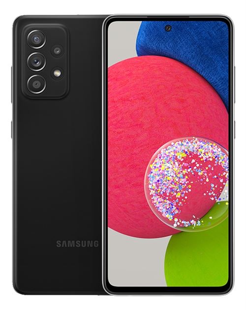 Samsung Galaxy A52s 5G - Enterprise Edition - 5G smartphone - double SIM - RAM 6 Go / Mémoire interne 128 Go - microSD slot - OLED display - 6.5" - 2400 x 1080 pixels - 4x caméras arrière 64 MP, 12 MP, 5 MP, 5 MP - front camera 32 MP - noir génial État correct Samsung reconditionné disponible sur Fnac
