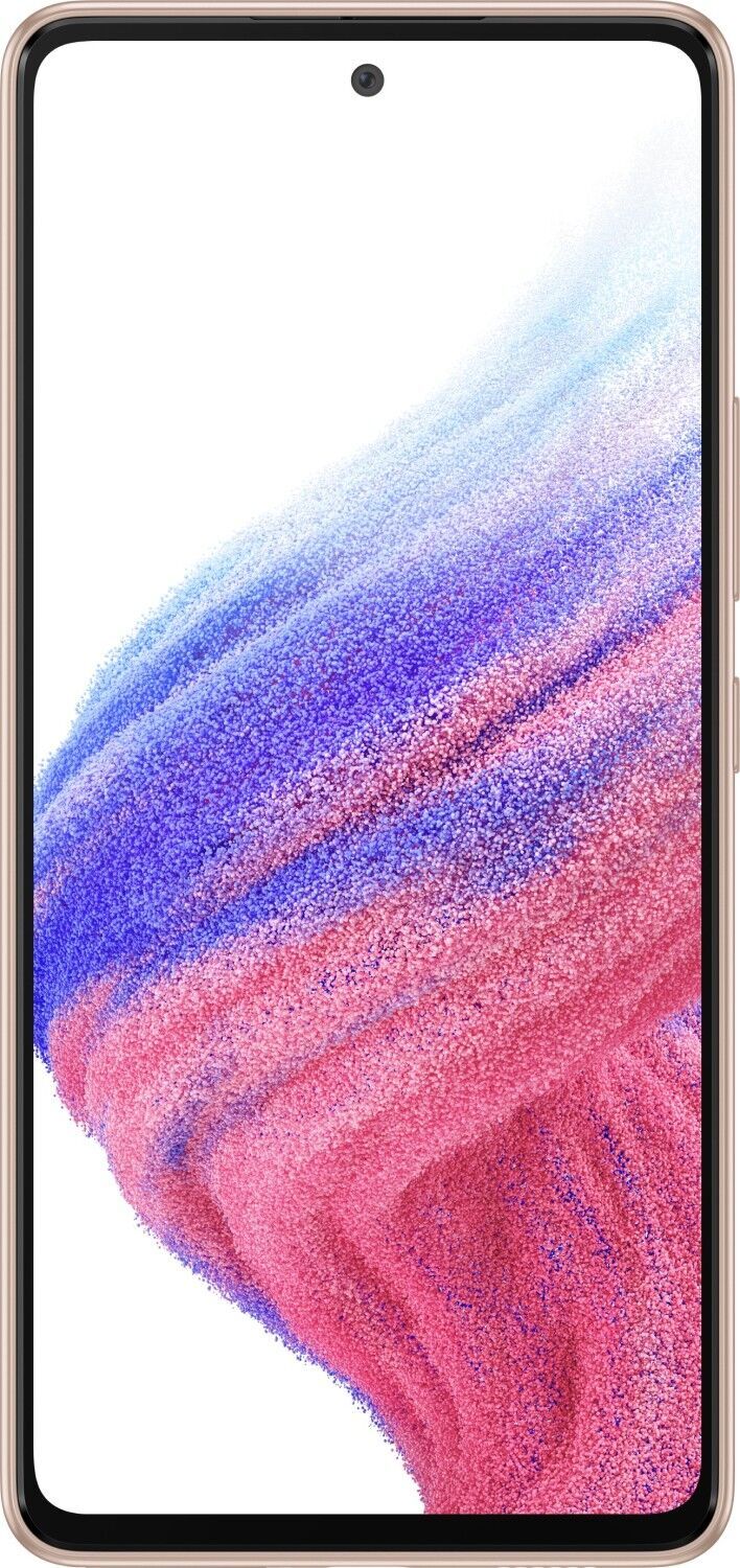 Samsung Galaxy A53 5G 6 GB 128 GB Single-SIM Awesome Peach Parfait état Samsung reconditionné disponible sur Refurbed | Dero